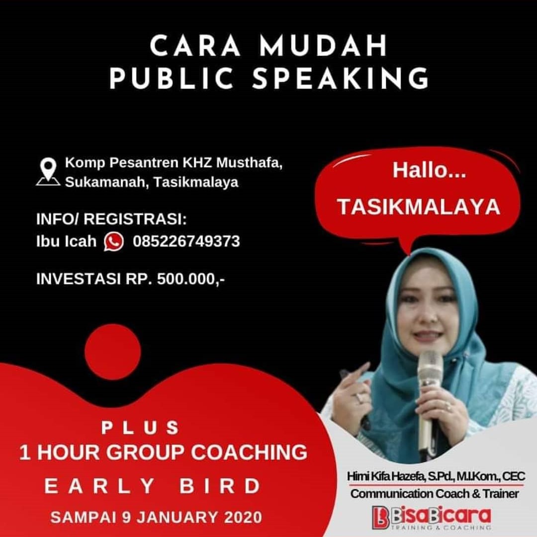 Cara Mudah Public Speaking Jan 2020