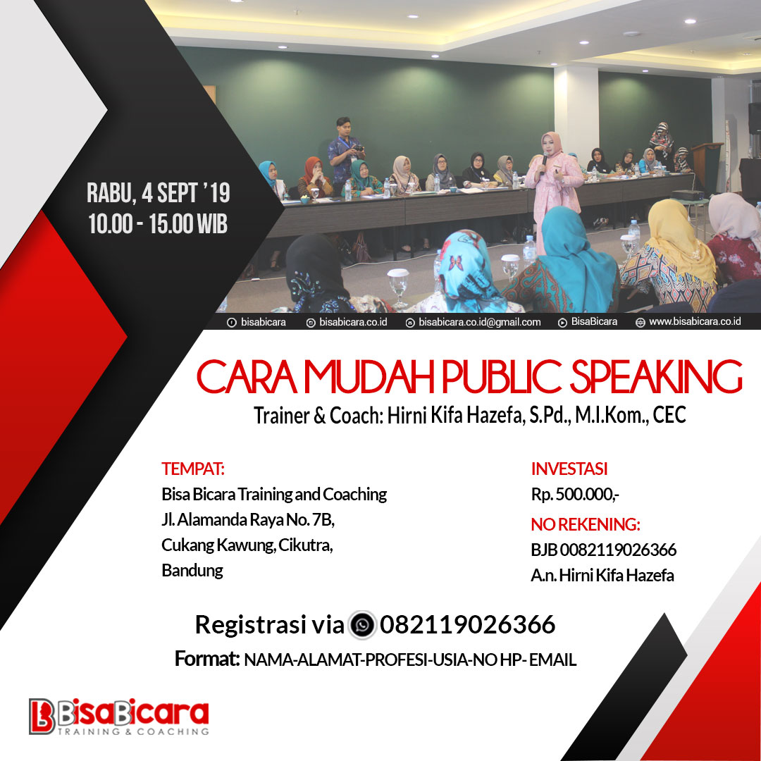 Cara Mudah Public Speaking