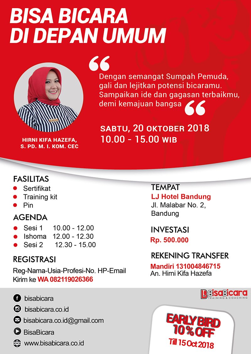 Bisa Bicara di Depan Umum