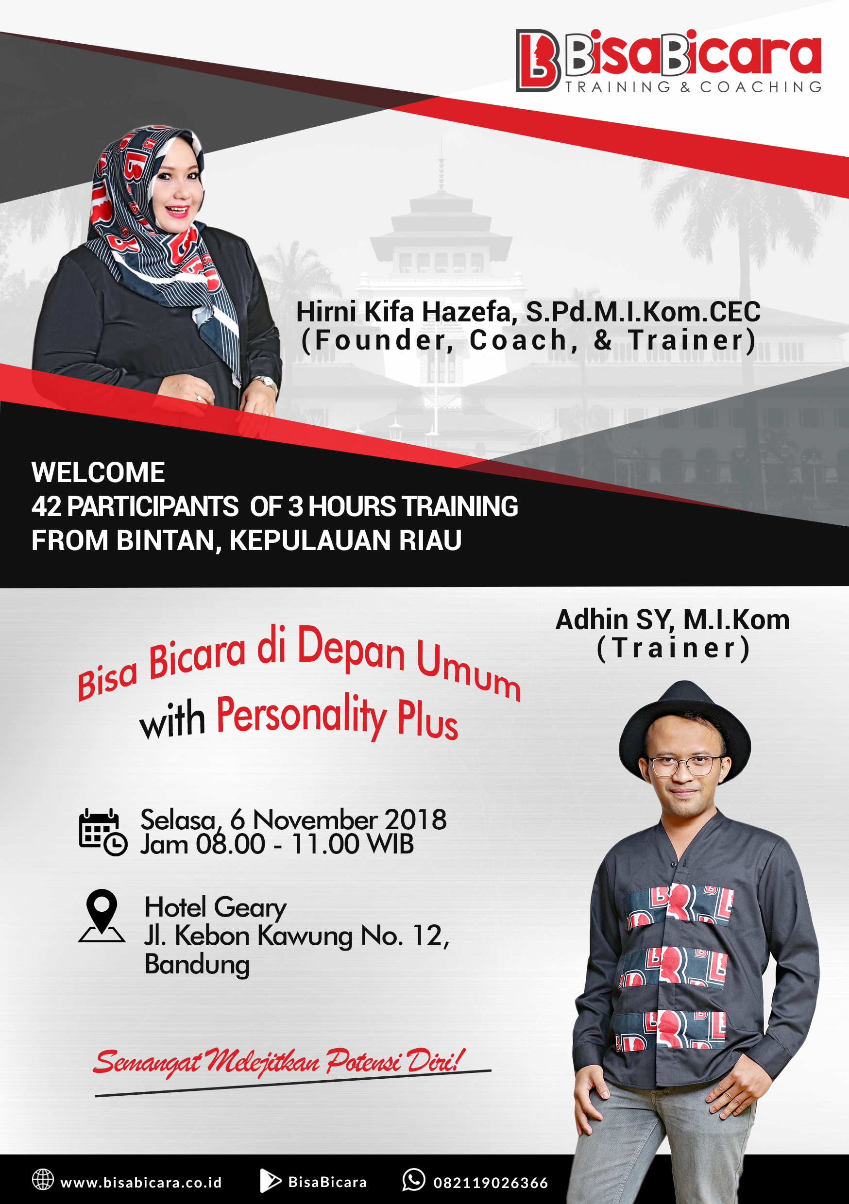 Bisa Bicara di Depan Umum with Personality Plus